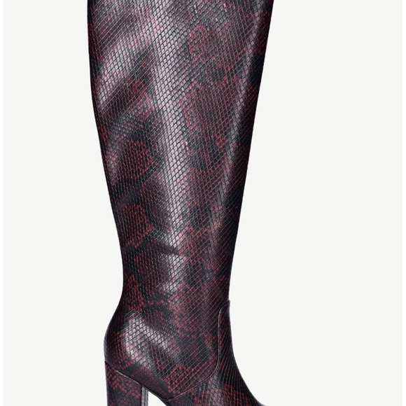 SCOOP Burgundy women’s Knee High Boots New in Box. - Picture 3 of 6